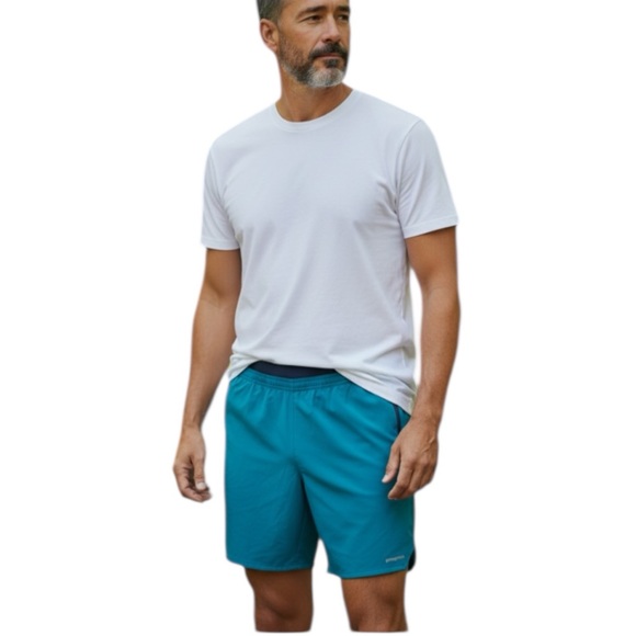 Patagonia Other - Patagonia® Men's Nine Trails Shorts in Teal Blue 8" Size XL